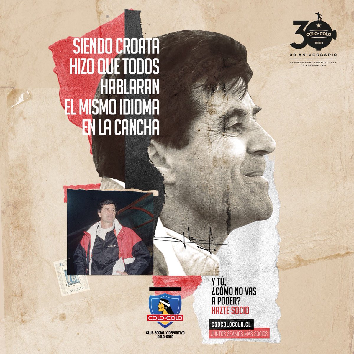 KinderLab's tweet photo. El 5 de junio es una fecha que quedó grabada para millones de hinchas de ColoColo. El club social, bajo el contexto de la conmemoración por los 30 años de la Copa Libertadores de América, lanzó su campaña de captación de socio. #Kinderlab https://t.co/LiP0FsdvCW