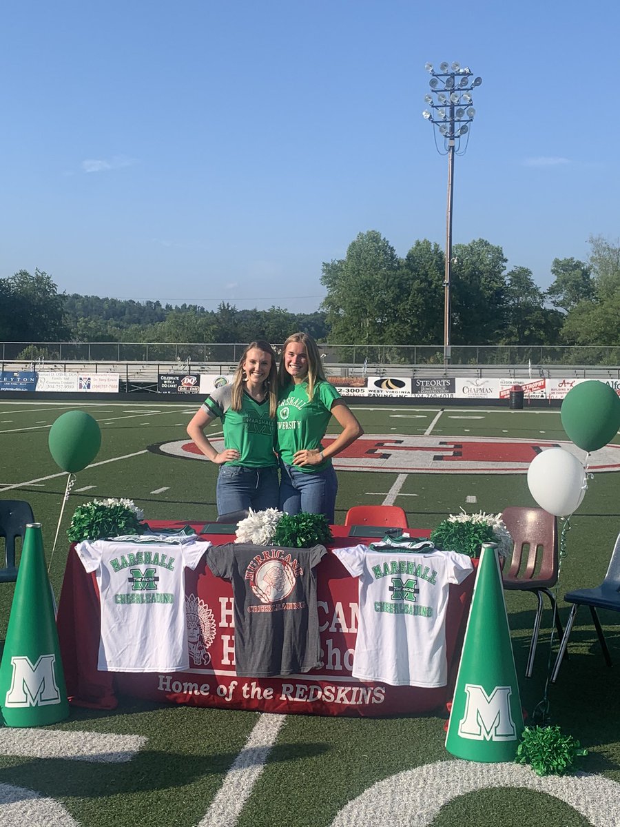 It’s signing day for my Marshall girls.