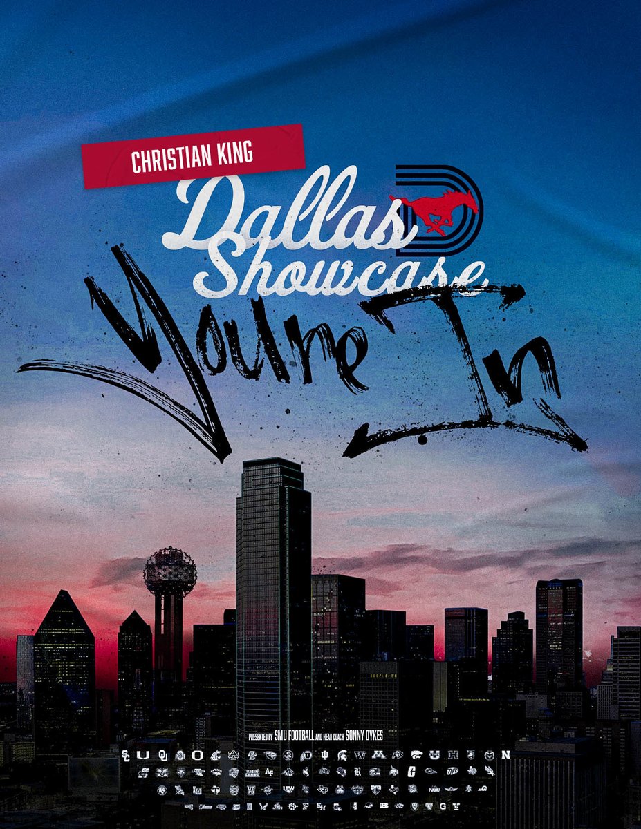 ChristianKing06's tweet photo. Headed to Dallas 💪  Can't wait to learn and compete! #TheDallasShowcase https://t.co/541dOEUG0Y