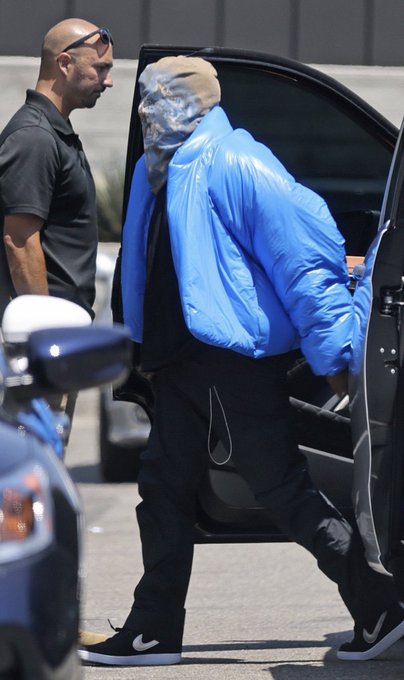 Kanye West Spotted Wearing Rare Nikes
