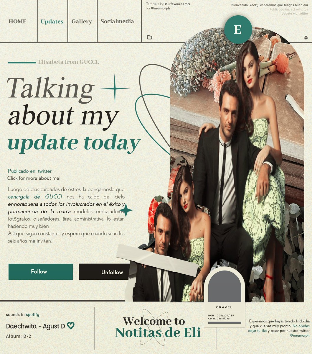 Mr. T. Hizo el enorme favor de acompañarme al castillo de Bran en Rumanía para la cena de gala de GUCCI y celebrar su primer semestre. 

🎉 #TeamGUCCI