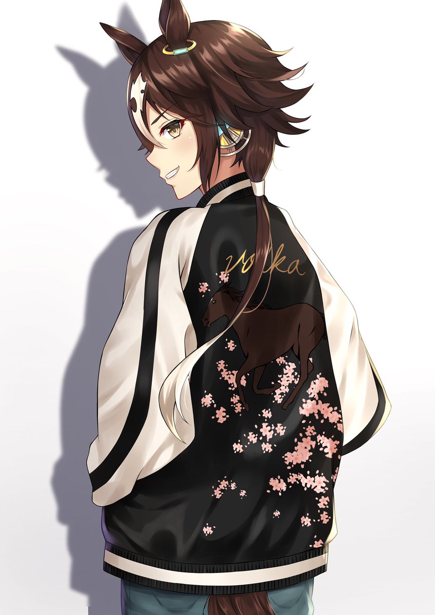 ウマ娘 6月になったのでフォロワーさんに自己紹介しようぜ 女の子描くの好きです 今ウ Enimo Skeb募集中のイラスト