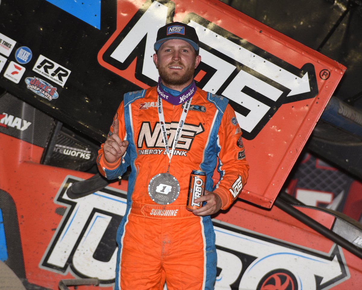 NosEnergyDrink's tweet image. Follow the ☀️ to VICTORY LANE.

@TyCourtney7BC took home the win again tonight at Wilmot Raceway. 👏🏼

#teamNOS // #HighPerformanceFuel