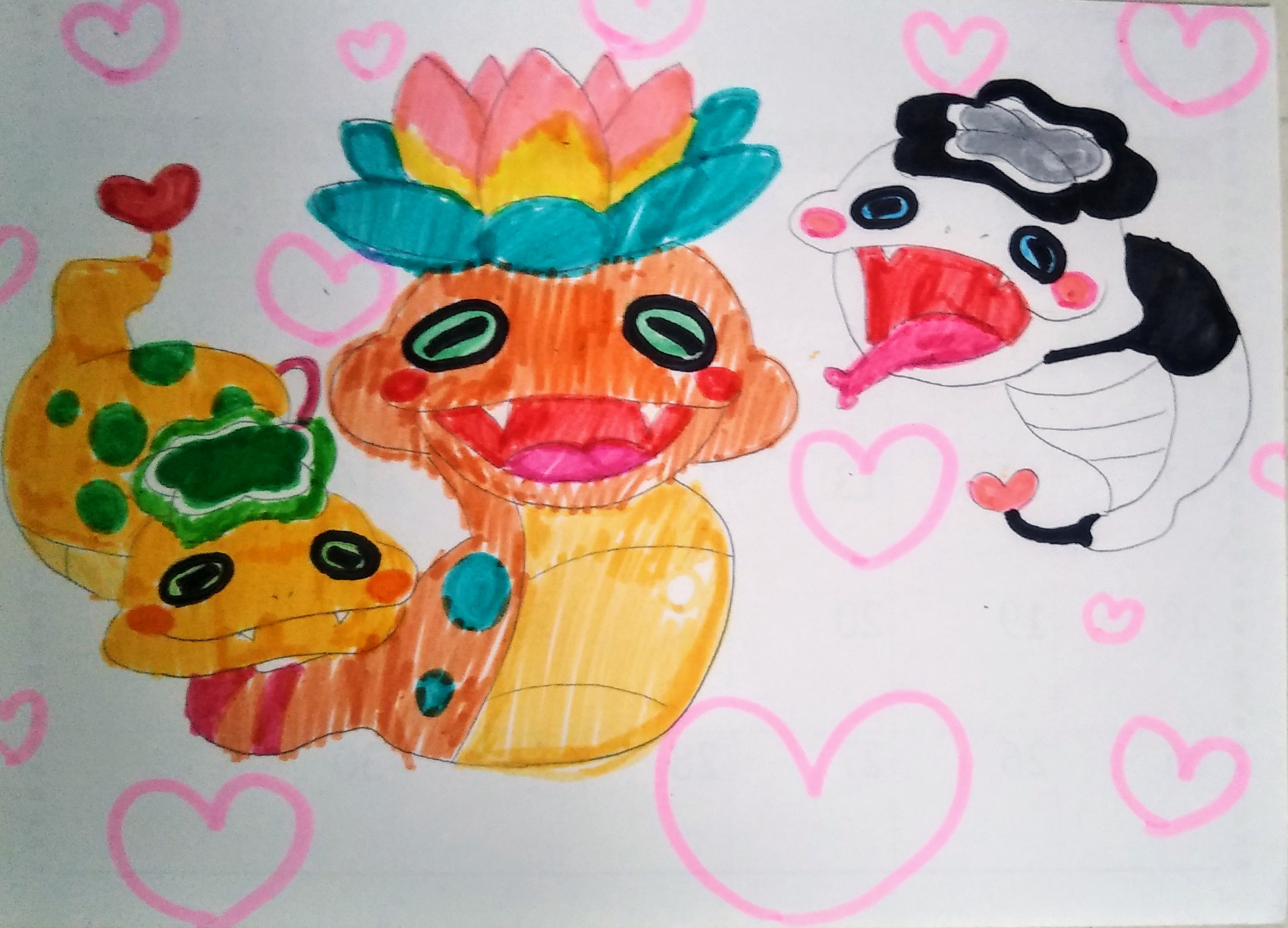ヨツイリ イラスト好きな人と繋がりたい 絵描きさんと繫がりたい 妖怪ウォッチ ツチノコ フクリュウ ツチノコパンダ 君に幸あれ T Co 4fs5vbpg36 Twitter