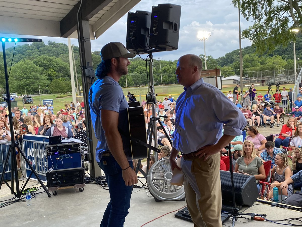 Special thanks to @RileyGreenMusic for coming out and supporting us at our kickoff event.