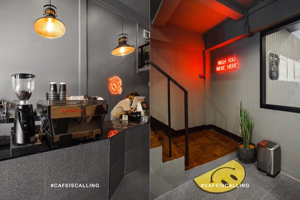cafeiscalling's tweet photo. ☕️Seua เสือ✨คาเฟ่เปิดใหม่✨ ใกล้สถานีรถไฟเชียงใหม่ เป็นคาเฟ่เล็กๆ บรรยากาศสบายๆ ทตกแต่งด้วยโทนสีดำ เข้ม ดุดันสุดๆ ที่ร้านมีทั้งเครื่องดื่มและเบเกอรี่ให้เลือกหลากหลายมากๆ ห้ามพลาดเลยจ้า 🕗 08.00-17.00 น. ทุกวัน @aroii #คาเฟ่เชียงใหม่ #รีวิวเชียงใหม่ #reviewchiangmai @CAFETELLER https://t.co/VqPSs5fDjz