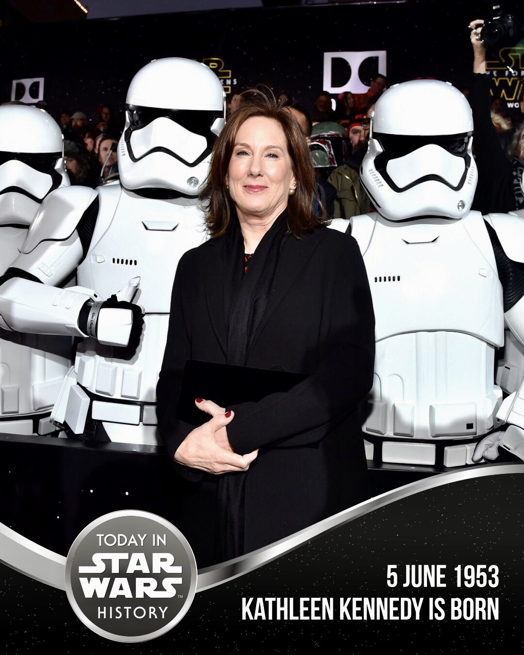 5 June 1953 Happy Birthday to Lucasfilm President Kathleen Kennedy! 