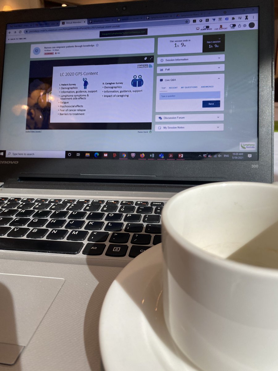 Inaugural Lymphoma Nurse Conference is underway! Our very first hybrid event to learn more to empower patients #lymphomanurse2021 <a href="/lymphomaOz/">Lymphoma Australia</a>