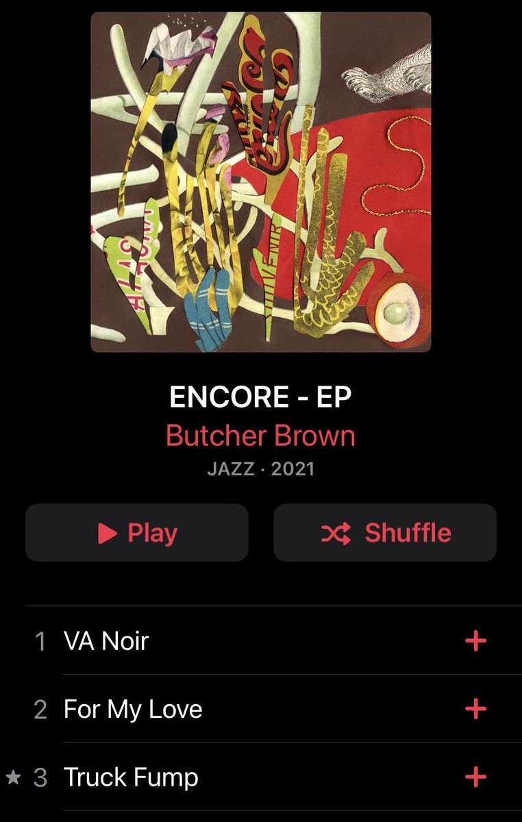 Shout out to my VA brothers <a href="/butcherBRWN/">BUTCHER BROWN</a> on the release of their ENCORE EP - proud of these brothers. 

Listen here music.apple.com/us/album/encor…