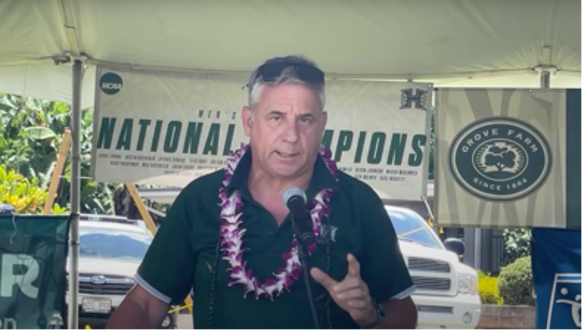 May 8, 2021 was a proud moment in our state’s history when the University of Hawai‘i Men’s Volleyball team won the National Championship in Columbus, Ohio. Kaua‘i celebrated their victory on a beautiful Saturday in May – just three weeks following their victory.