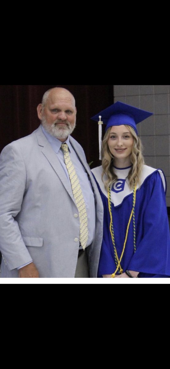 Ashlee Coleman pictured with Site Director Kip McLeod received the Reach Scholarship