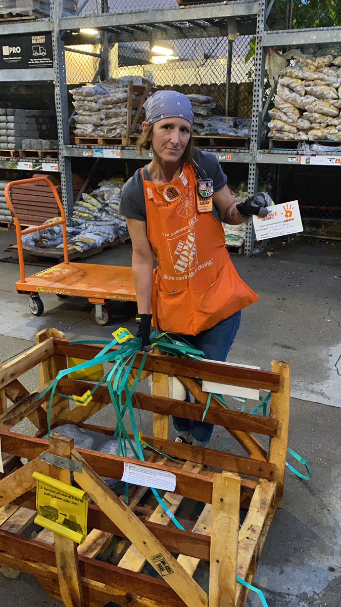 Caught Elena orange handed picking up trip hazards and pallets off the floor . Thank you for continuing to work safe in our store ! <a href="/howardhafkin/">Howard Hafkin</a> <a href="/mariadilascio1/">Maria Dilascio</a> <a href="/sheehang632/">George Sheehan</a> <a href="/rush01sis/">Selena Jimenez</a>