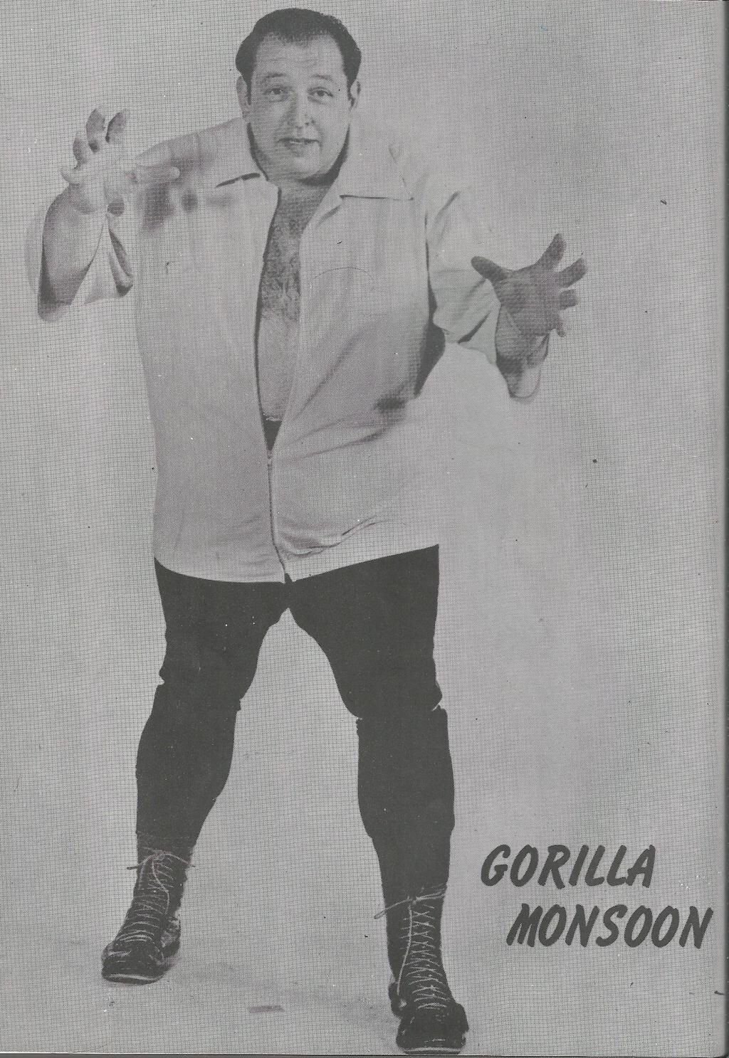  Happy heavenly birthday  Gorilla Monsoon !  You are deeply missed and loved . Rest in peace      