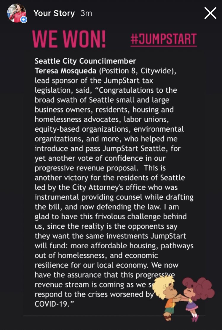 CMTMosqueda's tweet photo. #JumpStart WINS in Court! ✊🏾
Now we can fund: affordable #housing, economic resilience, & #GND investments. Thanks to @CityAttyPeteH & CAO team - this ruling mean we now have the #progressiverevenue stream for years to come. Thanks to the broad coalition who pushed hard for this https://t.co/PFKQYAqbhL