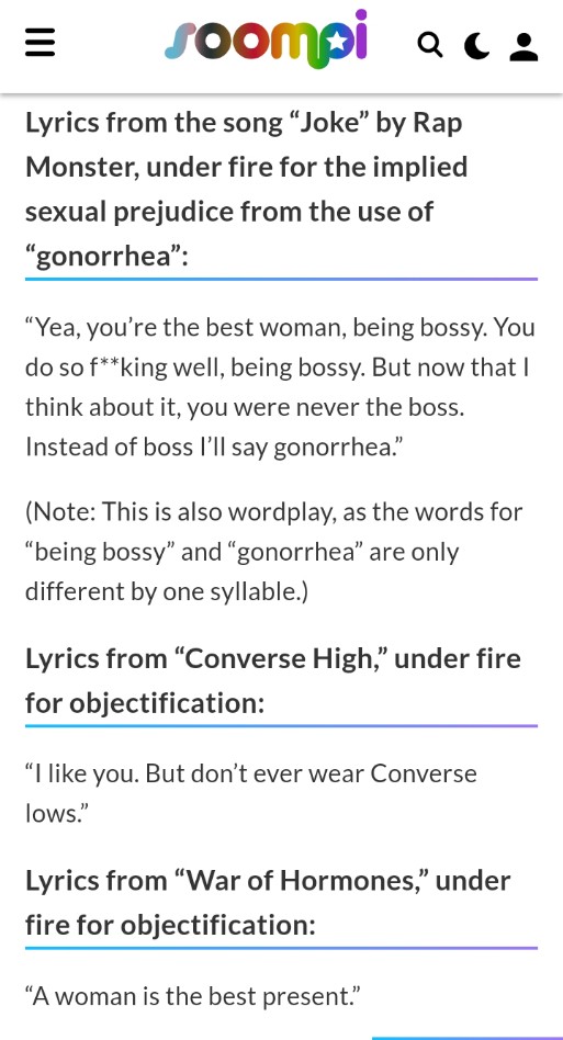 sh1b4L's tweet photo. stop the obsession with 3xo, worry abt RM being mysogynist instead. https://t.co/4nQUYBffrs