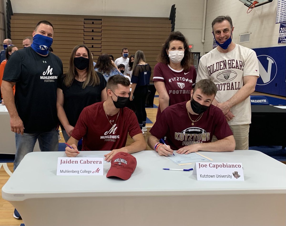 Congratulations to <a href="/Jamen751/">Jamen</a> <a href="/_Andrew_Wells6/">Andrew Wells</a> <a href="/jaiden_cabrera8/">Jaiden Cabrera</a> <a href="/Joecapo21/">Joe Capobianco</a> <a href="/mikeyfootball21/">Michael McCarty</a> We wish you all the best of luck!! Go show them what Blue Eagles can do!! 🔵🦅🏈💪🏻💪🏻