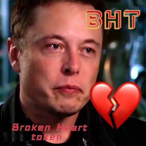 caobiCXB's tweet photo. @elonmusk Birth of the Broken：Heart token $BHT 💔，Heco：0x085aac902cff9bf73cc7ec2b4fa22a8e87d69801 https://t.co/JOfzgR20e6