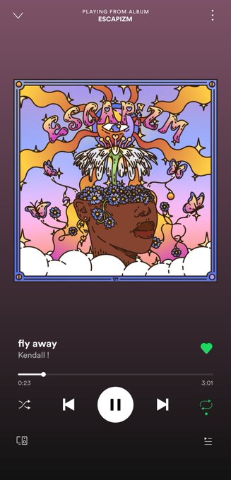 seeing my art on spotify is always so cool like 😭 