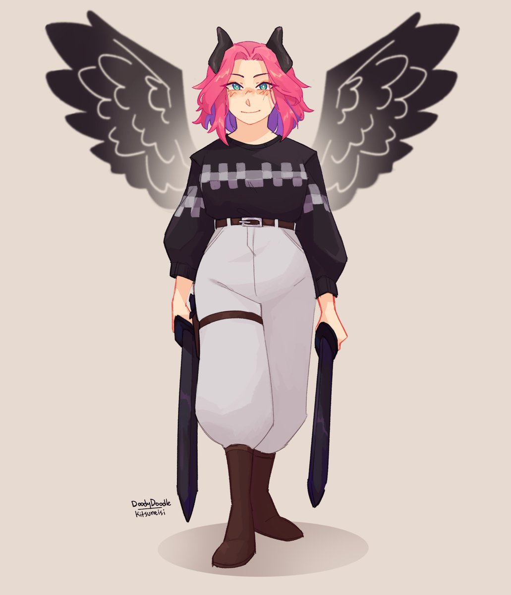 Im here to present u a concept
fallen angel c!niki
#nihachufanart #nikifanart 