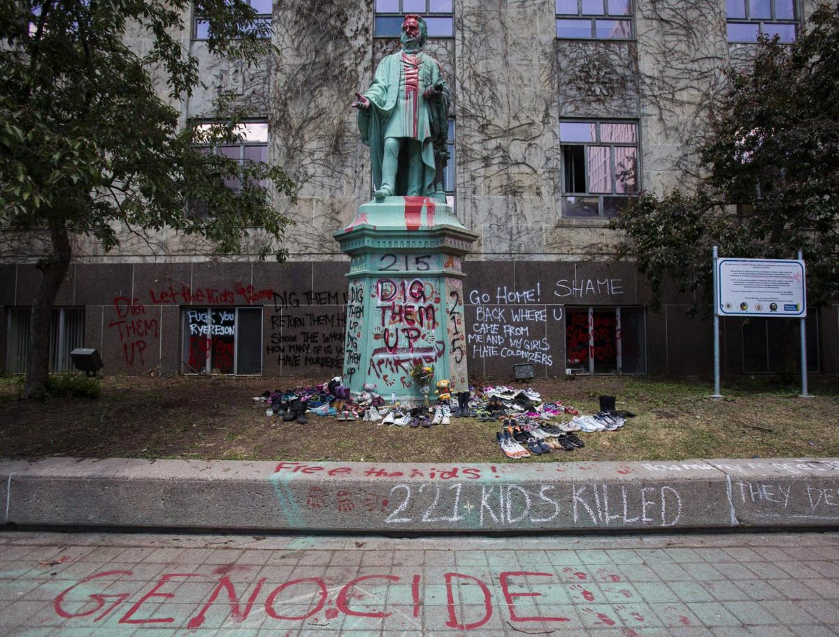 Egerton Ryerson painting, bust moved at Queen's Park after NDP request