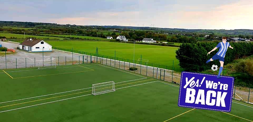 AtheaUnitedAFC's tweet photo. Attention 🔊 Athea United are delighted to announce the club's Astro Turf Training Facility will be available for bookings from the 7th of June. 📞 Please contact Tim O'Riordan on 087 6966812 for all available slots! All Covid-19 guidelines will be strictly adhered to 🔵 ⚪ ⚽️ https://t.co/CU3ZGCA7Hy