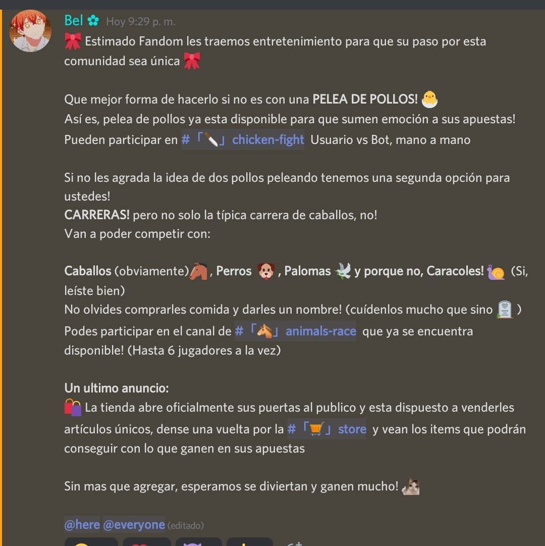 FansubTouman's tweet photo. En la hermosa comunidad que se formó gracias a ustedes tenemos disponible juegos las 24hs!

Súmese a jugar y participar por premios!

El enlace de Discord pueden encontrarlo en nuestro perfil o en el Instagram oficial 💕 https://t.co/diDu5SFvvB