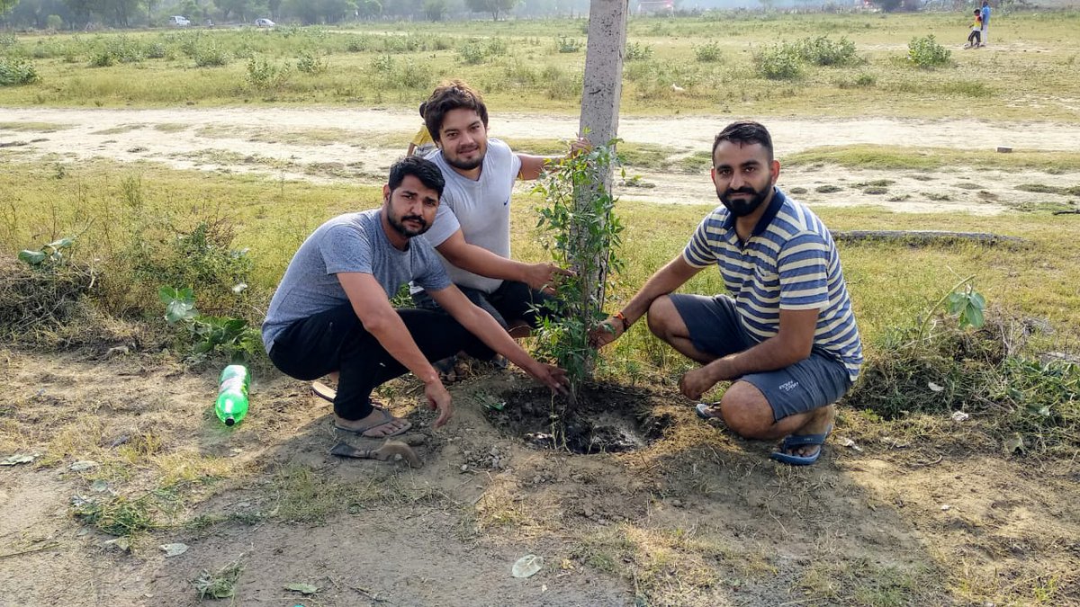 नजफगढ़, पपरावट गांव 
पेड़ ही जीवन है आप सभी को विश्व पर्यावरण दिवस की हार्दिक शुभकामनाएं🌲🌳🌳🌴🌲🌳🌴🌳🌲🌳🌴