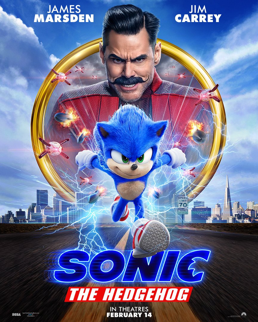 Top post from r/SonicTheHedgehog
https://t.co/P8E8Lky2Ks

Sonic The Hedgehog movie new poster https://t.co/tpsfpmv65M