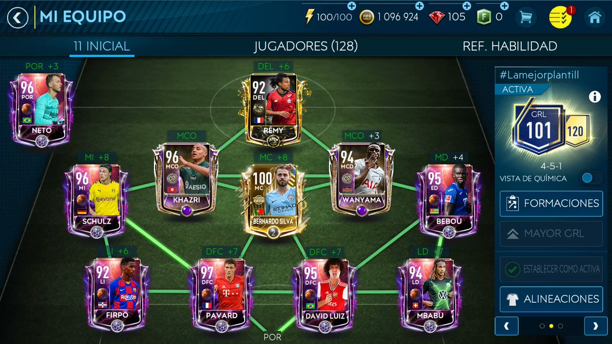 RidiTakaFc's tweet photo. Mira lo que era mi equipo de Fifa Mobile en 2019 https://t.co/86vw3m5QWE