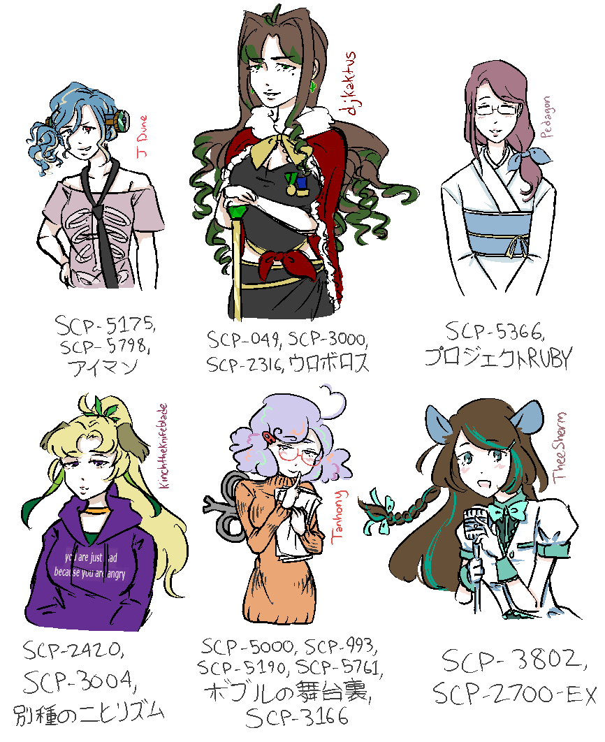 「もっとEN著者娘 [ #scp ] 」☽☽☽ @ yuppie psychoの漫画