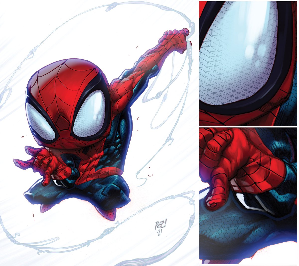 PezoramaRama's tweet image. Is it Cool if I did a symbiote suit variant?

Yes. It&apos;s very cool.

#gradientmaps