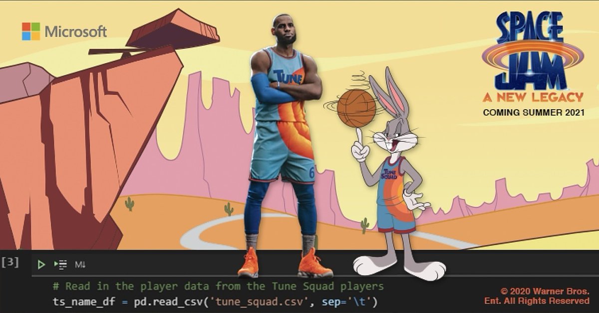 BBMPROGRAMDC's tweet photo. We will be hosting!!!! 🎉🎉

Space Jam: A New Legacy coding workshop.

Discover how video games are made and learn how to code your own game inspired by Space Jam: A New Legacy starring LeBron James and Bugs Bunny. https://t.co/r6m6B5AZye