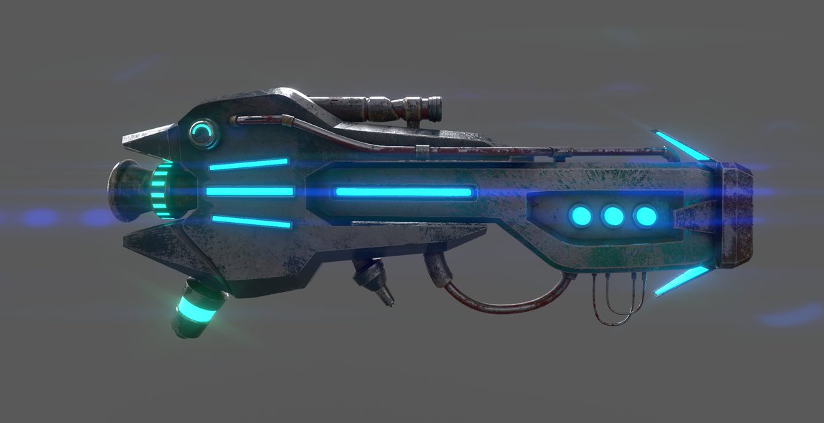 Would you like a sniper rifle with your lens flare? 
#screenshotsaturday #UnrealEngine #gamedevs #indiedev