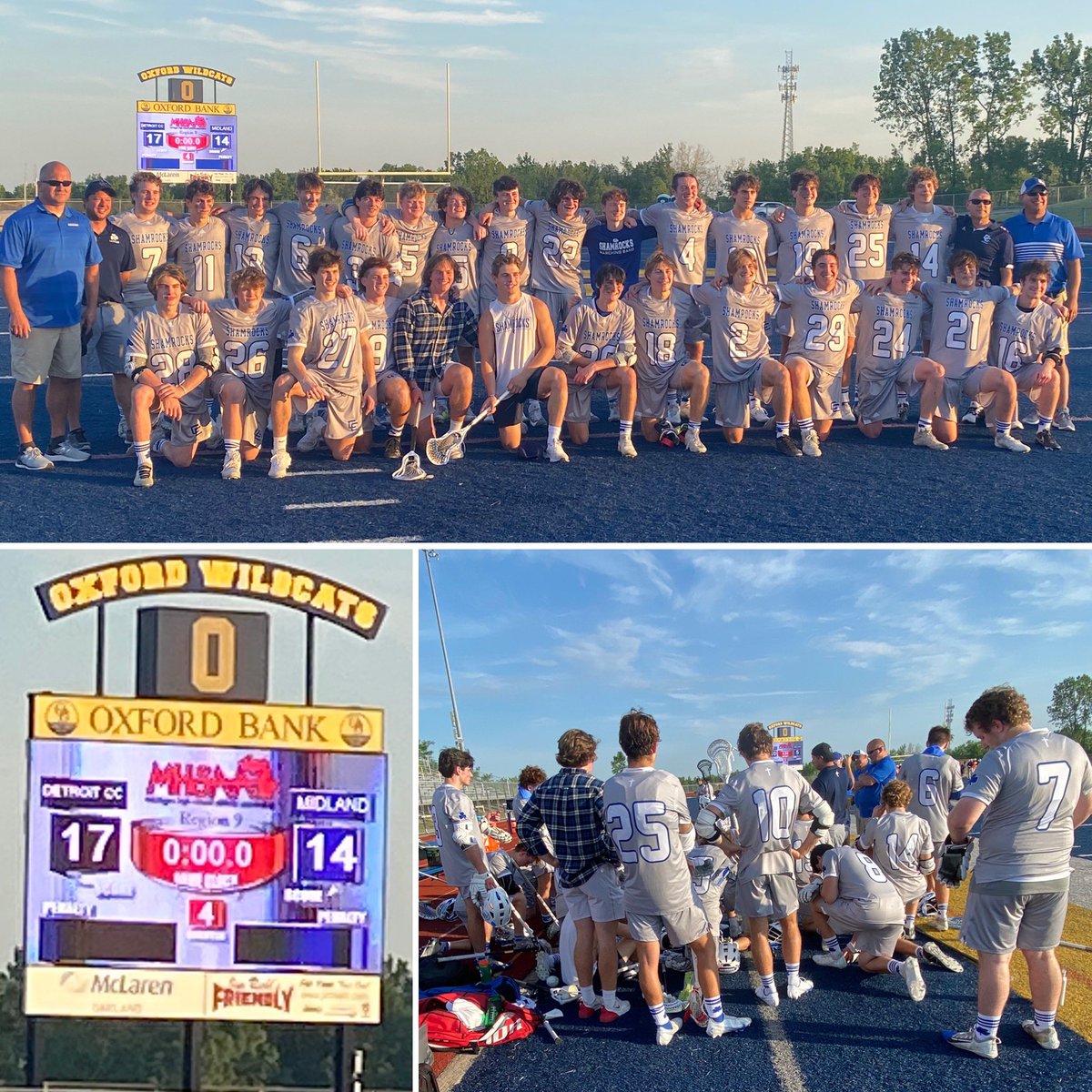 Brick wall defense.  
Took care of the ball.  
Never flinched. 
Physical presence.  

Very proud of <a href="/DCCLacrosse/">DCC Lacrosse</a>.  On to the <a href="/MHSAA/">MHSAA</a> D1 Final 4. 

S/O to Midland United on a fantastic season. Two absolute battles against eachother.  

#CCpride #WeBelieve