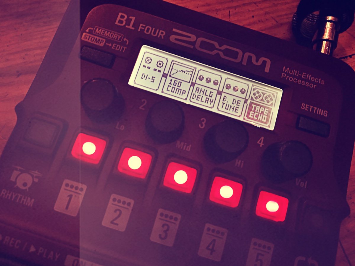 info_kuriyura's tweet photo. ベースの基本音と空間エフェクト、B1fourでかなり作れてしまう。よく出来てると感心しております。
#b1four #bassist #basseffect #bassmulti #bassstompbox https://t.co/Q20HPqF6dP