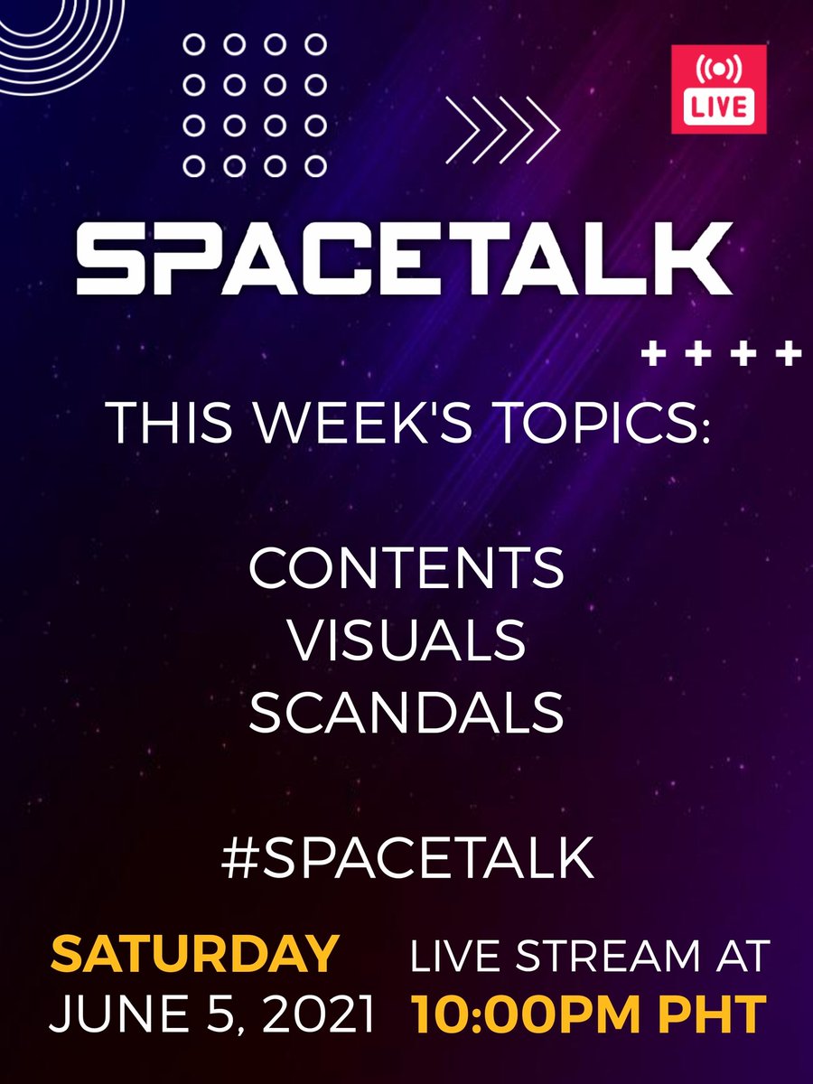 SpaceTalkPH's tweet image. Catch the pilot episode of #SPACETALK tonight at 10pm, LIVE on Twitter Spaces!