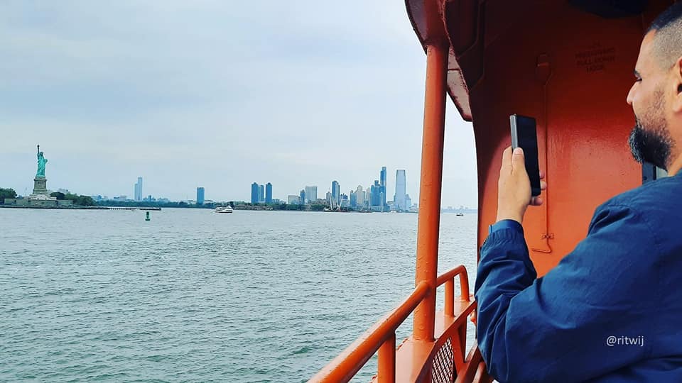 On board the Staten Island Ferry- Statue of liberty, New York City!

#statueoflibery #Ladyliberty #StatenIsland #ferry #NewYork #newyorkcity #NewYorkForever