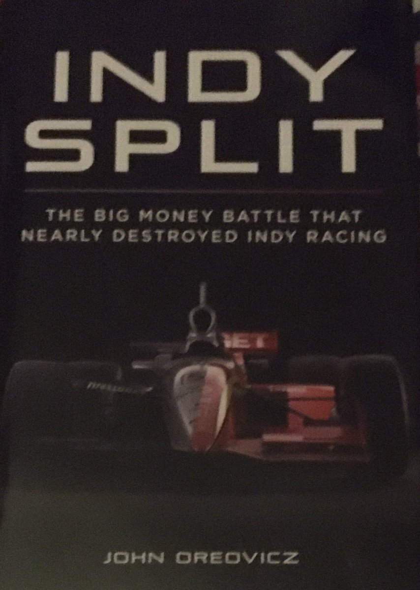 jpappone's tweet photo. Just a reminder that if you’re an #IndyCar fan and haven’t bought a copy of @IndyOreo’s #IndySplit 📘, you are missing a terrific read.
Thanks for writing this John. Well done. 👏👏👏
Available from @octanepress here: https://t.co/72kmZjIb1c https://t.co/zuhe6fuhBr