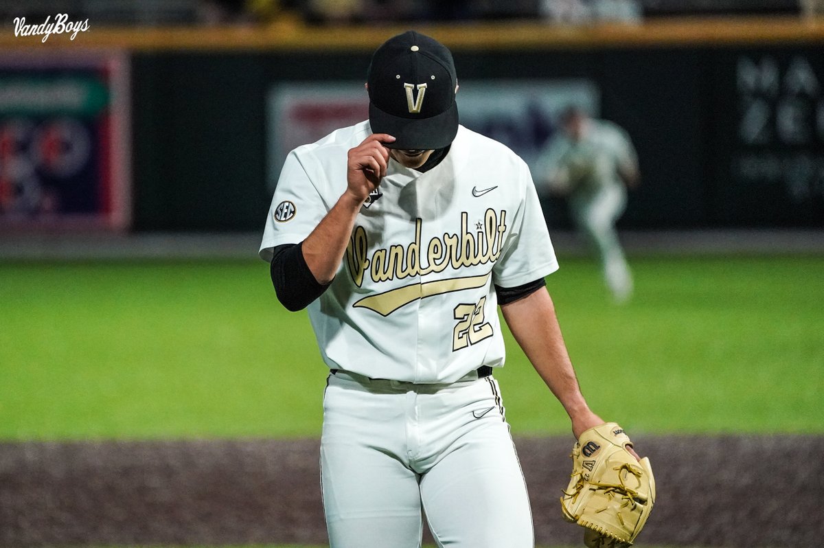 VandyBoys's tweet photo. 2️⃣2️⃣ making the start tomorrow for Game ✌️.

#VandyBoys | #AnchorDown https://t.co/b6Awr2Rugd
