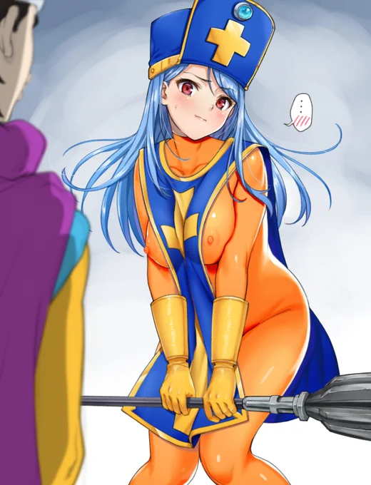 たくさんのいいねをいただきましたので、上も下も装備を忘れてこなかった女僧侶をこちらに貼っておきます…
これで問題ないですね 
