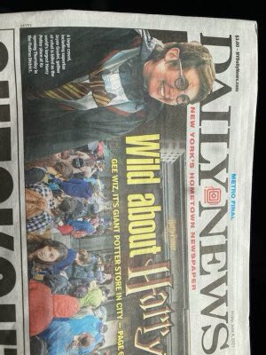 mjgradel's tweet photo. Check out who’s on the cover of today’s NY Daily News… my very own  daughter, Jayne Gradel!! https://t.co/a139Fau8D0
