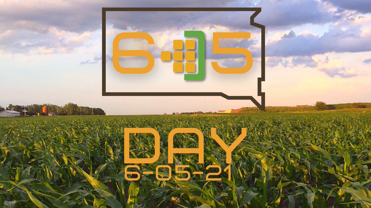 farminginthe605's tweet photo. 6/05 at 6:05 a.m.
Happy 605 Day, South Dakota! 
#605Day #southdakota #areacode 
#sdcorn #thisisfarming #farminginthe605 https://t.co/JGrPCsePg8