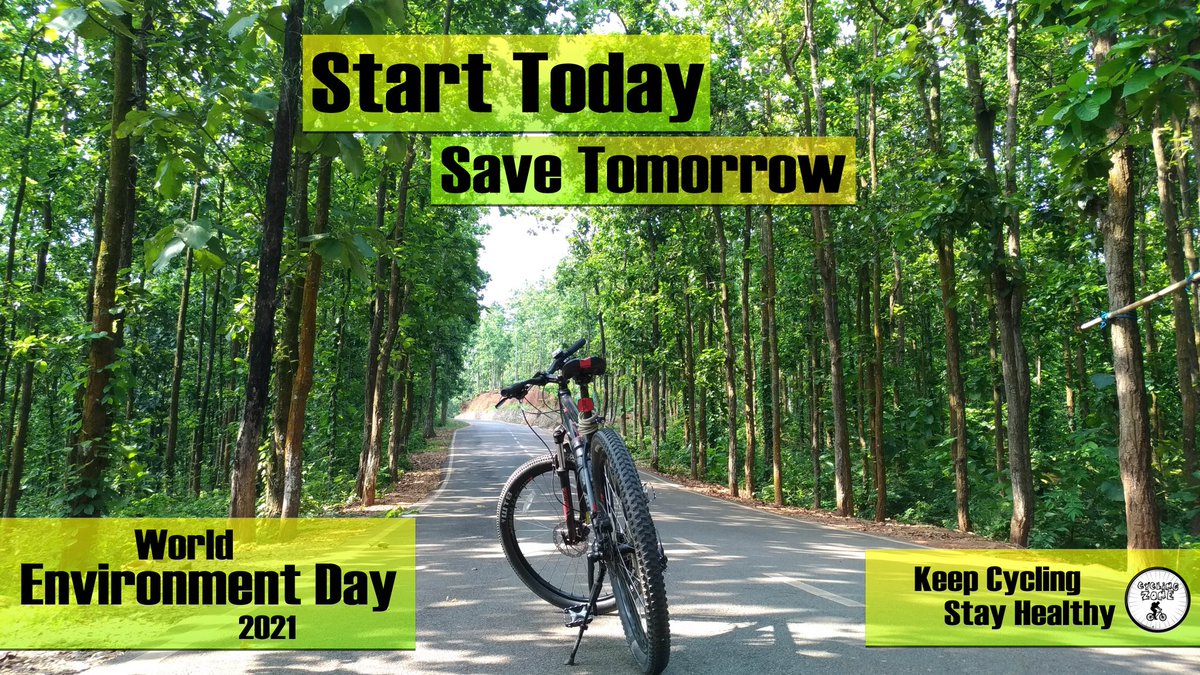CyclingZone11's tweet photo. Start Today,Save Tomorrow...
#worldenvironmentday #worldenvironmentday2021 #worldenvironmentday0021🌴 #cycling #assam #guwahaticycling #assamtourism #naturecycling https://t.co/Mxs2xWWEUq