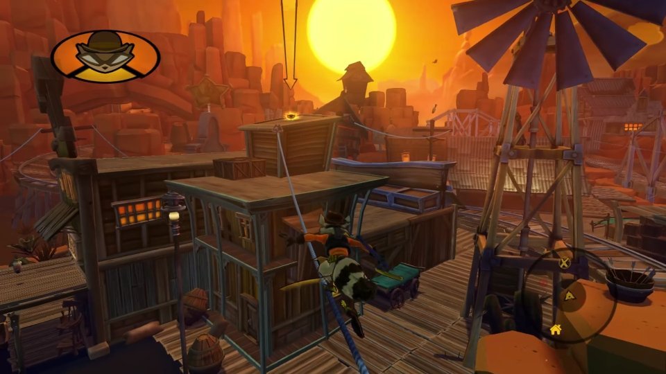 Damsel_Interact's tweet image. The next thing I love about #ThievesInTime is its hub-worlds.

These locations are a gorgeously stylized evolution to the maps of the previous games. They're big, colorful, &amp;amp; feel alive. Everywhere you look there is motion, and tons of hidden nooks &amp;amp; crannies to find.

#SlyCooper