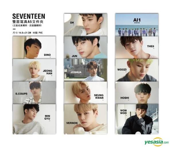 SEVENTEEN Al1 Taiwan Album