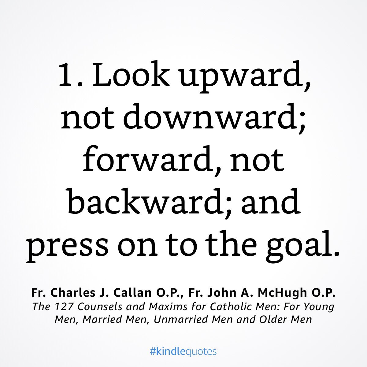 Buy this book. The 127 Counsels and Maxims for Catholic Men
1 of 127
amazon.com/dp/B082TTJX2T/…