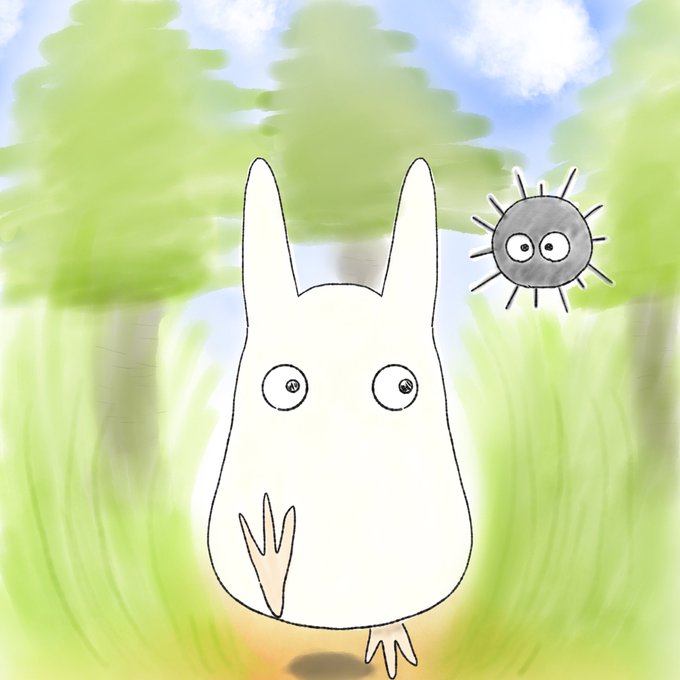 トトロ 高画質 のtwitterイラスト検索結果