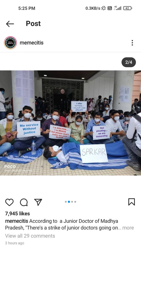 rocksaini_7's tweet photo. 3000 junior doctors resign after MP highcourt say strike "illegal". That's how you treat your frontline workers in this pandemic time.
@IMAIndiaOrg @mphighcourt @PMOIndia @narendramodi 
#standwithdoctors #doctors #Doctorassault #CoronaWarriors #FrontlineWarriors https://t.co/y7aGGZWGzS