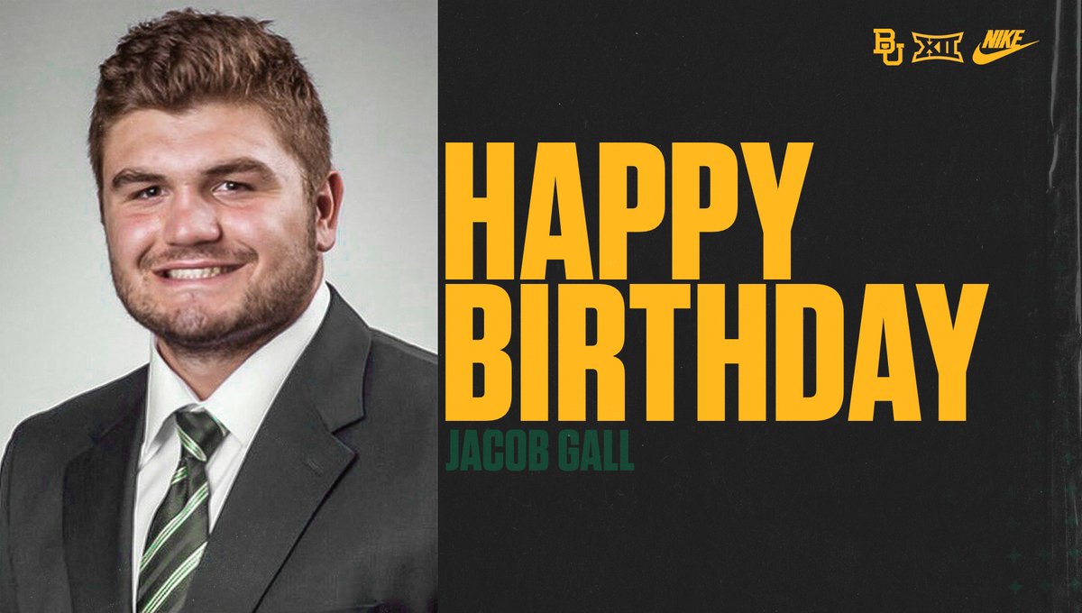 Happy Birthday, <a href="/Gall_Jacob/">Jacob Gall</a>!

#SicEm | #BUncommon