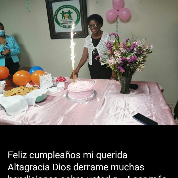 amussol's tweet photo. Felicidades en su cumpleaños  Doña Altagracia https://t.co/iVP6qWq57E